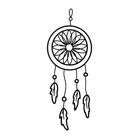 How To Draw Dreamcatcher