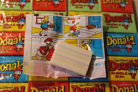 Donald Duck Bubble Gum Childhood Memories Nostalgia Childhood