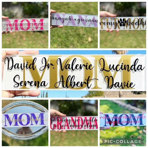 Mother Personalized Glass Plaque For Home Office Keepsake Etsy