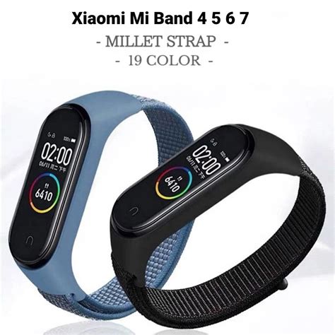 Correa De Nailon Para Xiaomi Mi Band Y Correa De Repuesto Para