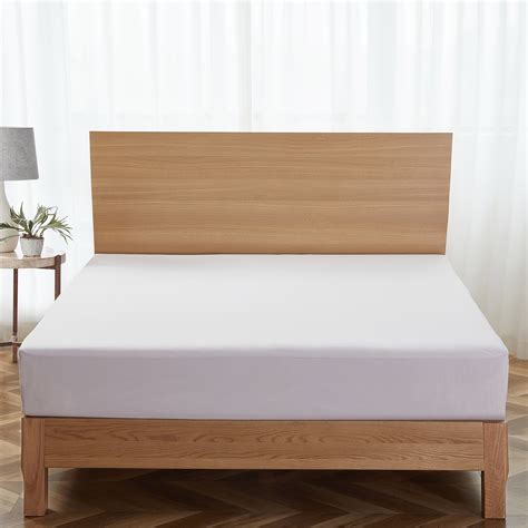 Mainstays Cooling Waterproof Fitted Mattress Protector, Twin-XL ...