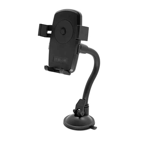 Suporte Celular Carro Veicular Painel Gps Vidro Articulado Preto