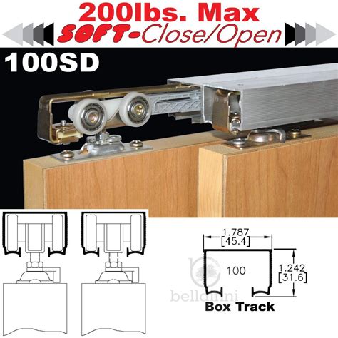 JOHNSON HARDWARE 100SD 2 DOOR PART SET