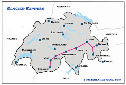 Glacier Express Map | Gadgets 2018