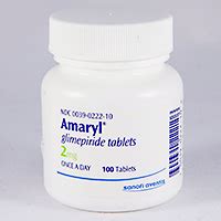 AMARYL (Glimepiride) dosage, indication, interactions, side effects ...