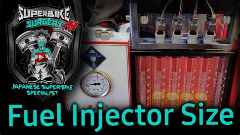 Fuel Injector Size Explained Youtube