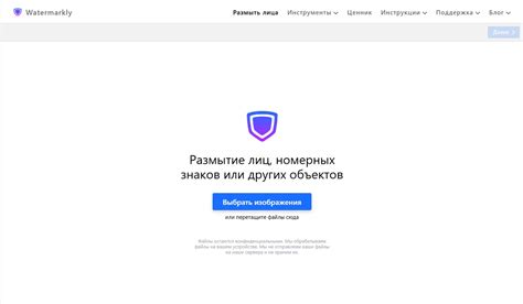 Размыть лицо на фото онлайн Бесплатное приложение Watermarkly