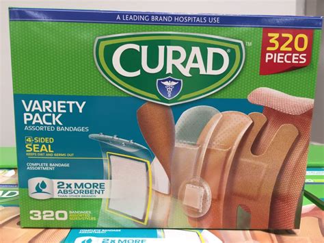 Curad Variety Pack Bandage Harvey Costco