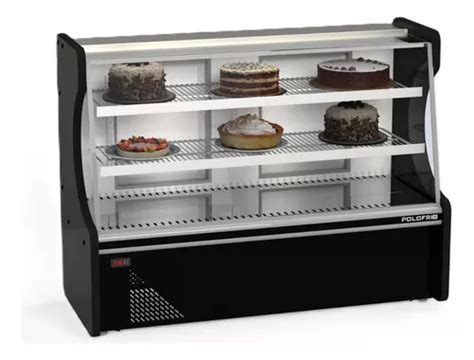 Vitrine Refrigerada Para Bolos Polofrio Classic 1 50m Reto