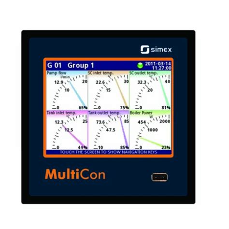 Paperless Data Logger Temperature Simex Multichannel Data Loggers