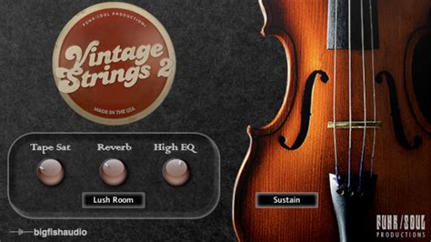 Big Fish Audio Annonce Vintage Strings Audiofanzine