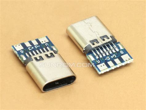 Usb Type C Female 4 Pin Breakout Pcb 7144 Sunrom Electronics