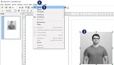 OpenOffice Writer Bild Drehen Bilder 90 Grad Individuell Drehen
