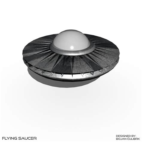 Летающая тарелка 3D Модель $99 - .obj .unknown .blend - Free3D