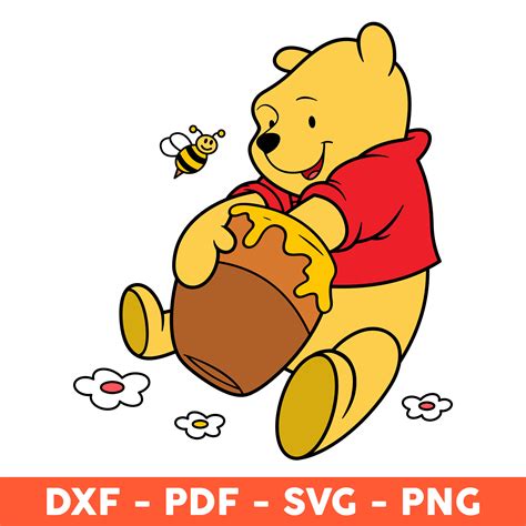pooh honey bear svg winnie  pooh svg png baby ppph svg inspire