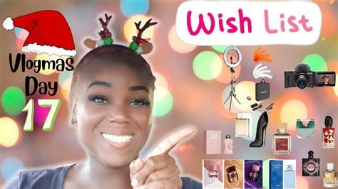 My Christmas Wish List Vlogmas Day 17 Youtube