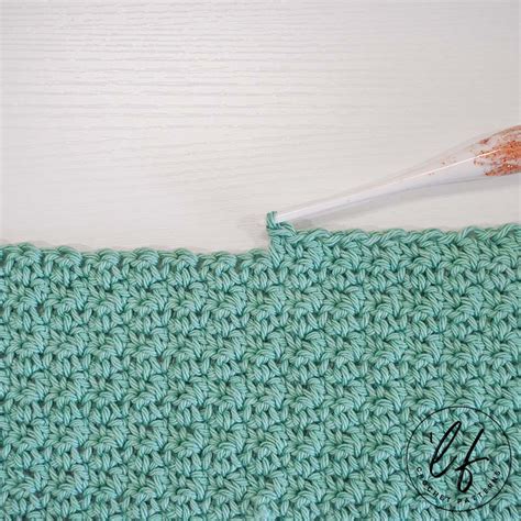 How To Crochet The Lemon Peel Stitch Aka Crochet Seed Stitch