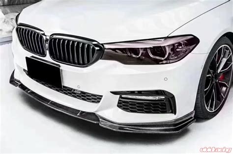 Vr Aero Carbon Fiber Front Lip Spoiler Bmw Series G M Sport Sedan