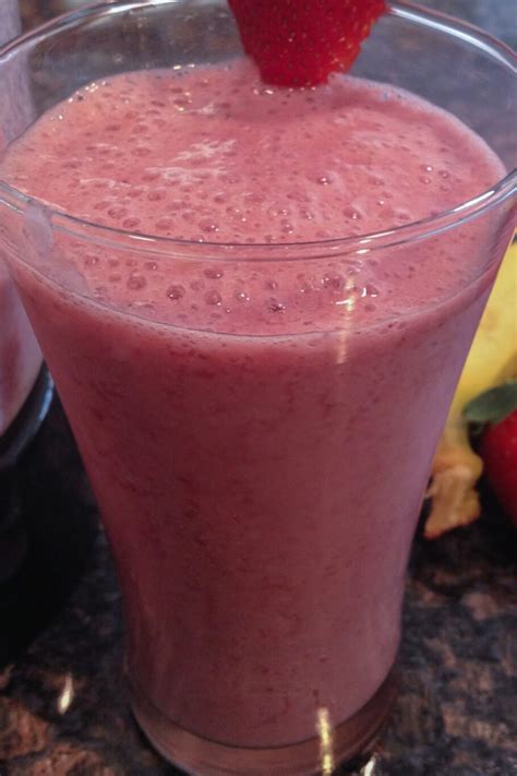 Strawberry Banana Protein Shake Recipe The Protein Chef