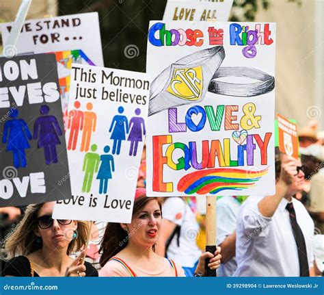 San Francisco Pride Parade - Love & Equality Editorial Stock Image ...