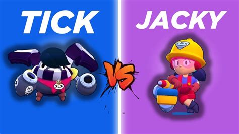 Minijuego Tick Vs Jacky En Brawl Stars Youtube