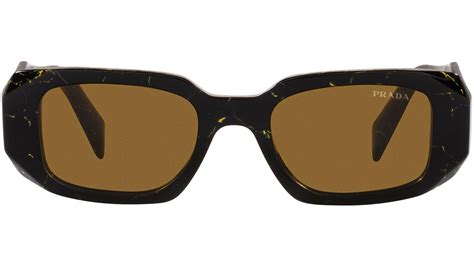 Prada Pr 17ws Black Yellow Marble Lyst