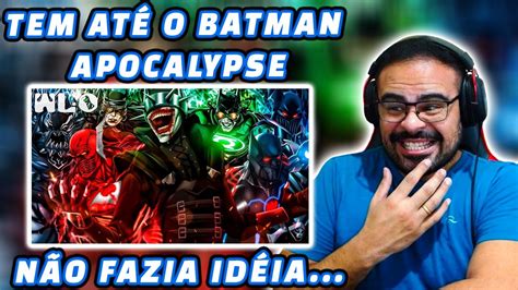 REACT WLO Noites De Trevas Batman DC Prod WB YouTube