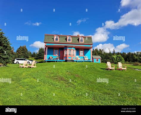 George House Heritage Bed And Breakfast In Dildo Newfoundland Labrador Canada Stock Photo