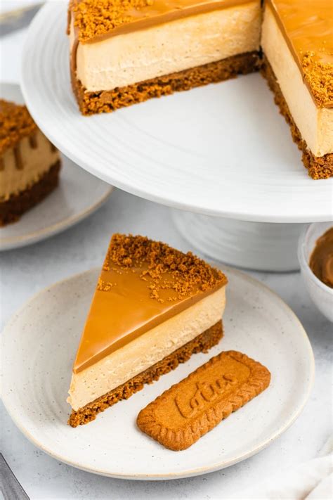 Eggless Lotus Biscoff Cheesecake Slice 41 Off