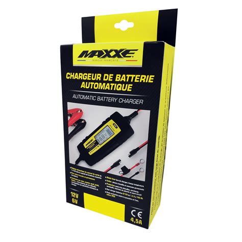 Chargeur De Batterie Automatique V A A Maxxe Maxxess Fr