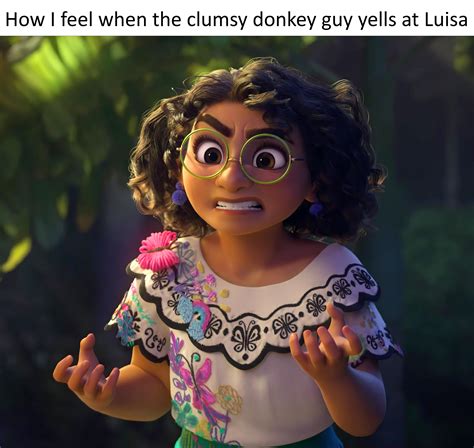 I want him to go to a very warm place : r/Encanto