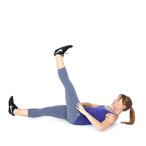 Alternating Straight Leg Raise Straight Leg Raise Leg Raises Exercise