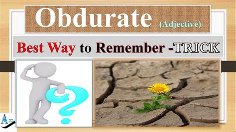 OBDURATE Mnemonic What Does Obdurate Mean [Definition, 42% OFF