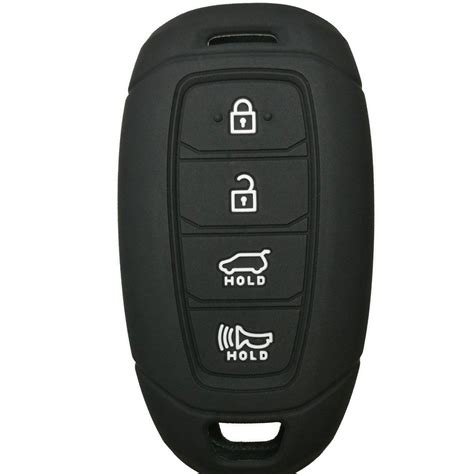 Silicone Button Smart Key Keyless Entry Fob Cover Remote Case For