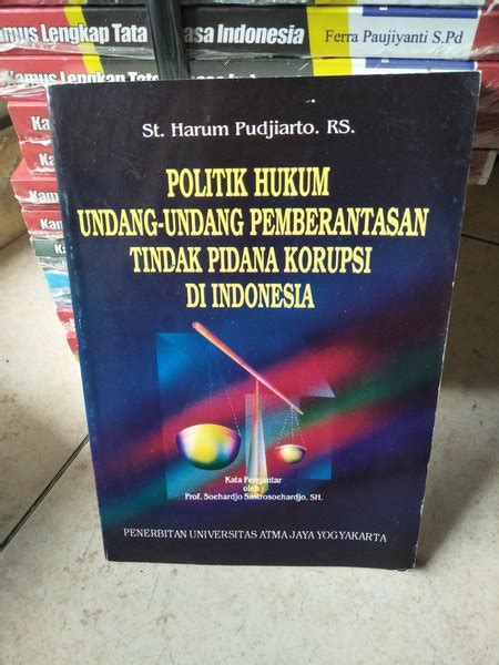 Jual Original Bekas Politik Hukum Undang Undang Pemberantasan Tindak