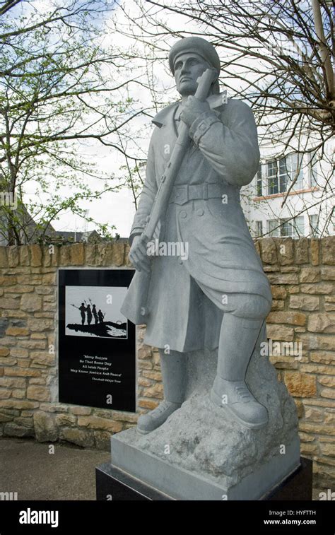 IRA memorial monument dedicated to the 'Drumboe Martyrs' who were ...