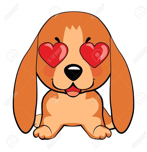 Basset Hound Basset Puppy In Love Kiss Romantic Relationship