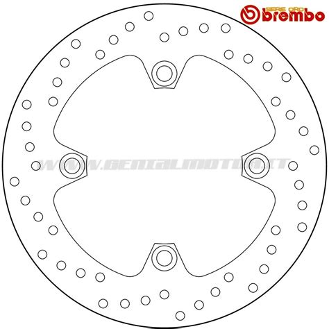 Brake Disc Fixed Brembo Serie Oro Rear For Axy Roar Ebay