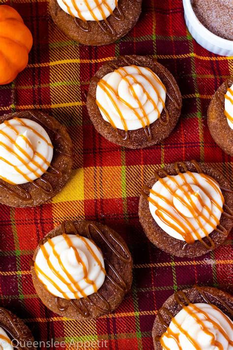 Pumpkin Donuts With Salted Caramel Cream Cheese Frosting ~ Recipe