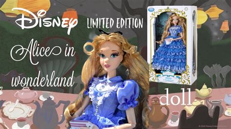 Disney Limited Edition 17” Alice In Wonderland Doll Youtube