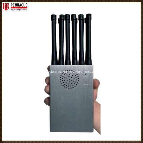 Antennas Handheld Gps Wifi Cellualr Phone Signal Jammer Handheld