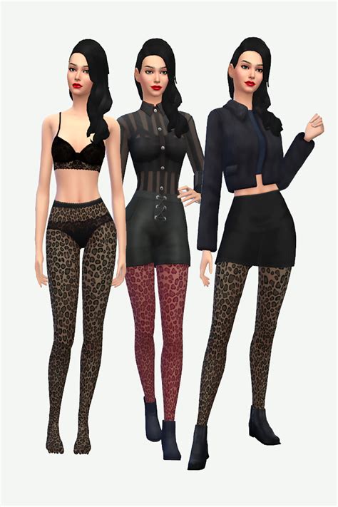 The Sims 4 Pattern Tights Cc The Sims 4 Cc