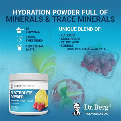 Dr. Berg Nutritionals Dr. Berg Electrolyte Powder - Electrolyte Drink