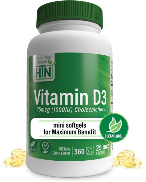 Thorne Vitamin D3 Supplement Supports Healthy Bones Teeth Muscles Cardiovascular