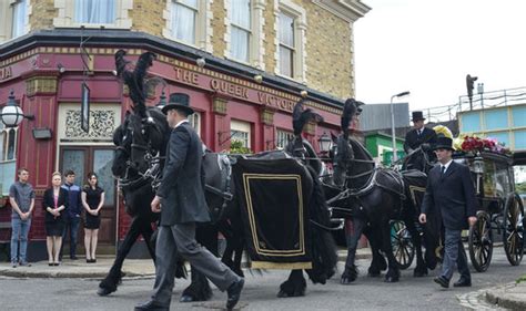 EastEnders: Peggy Mitchell given a true East End send off funeral | TV ...