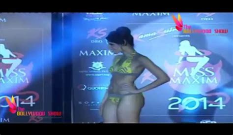 Hot Models Seductive Ramp Walk In Kamasutra Miss Maxim 2014 Video