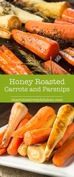 Honey Roasted Carrots And Parsnips With Rosemary And Thyme Easy To Prepare And Delicious To