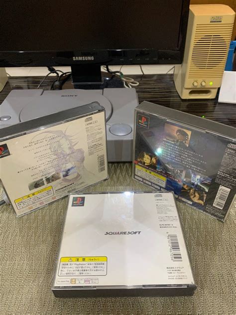 Ps Final Fantasy Jp Combo Set Video Gaming Video Games