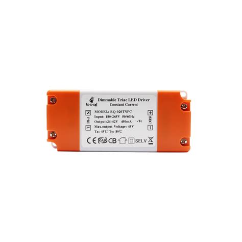 Triac Dimmable LED Driver 18W 450mA Boqi LED Driver Controller