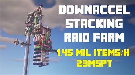 Downaccel Stacking Raid Farm Minecraft Java Fix In